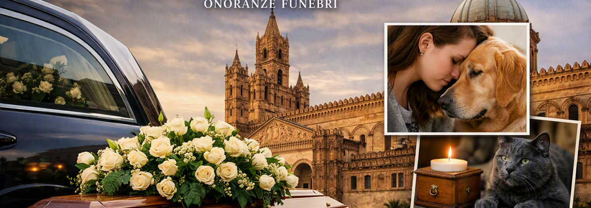 Funerali completi e discreti con assistenza h24.
